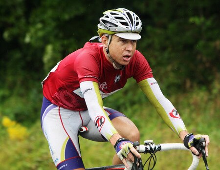 CORK, IRELAND - AUGUST 23:  Matt Wilson of Australia and Team Type 1 won the King of the Mountains Jersey after Stage Three from Bantry to Cork on August 23, 2009 in Cork, Ireland.  <br /><br /><span class="help">(Photo by Bryn Lennon/Getty Images).</span>