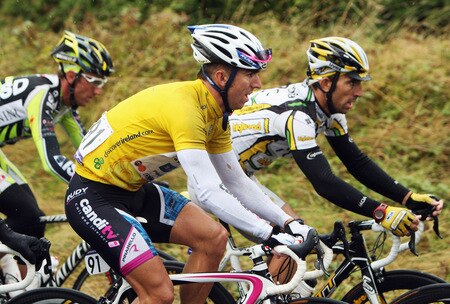 CORK, IRELAND - AUGUST 23:  Overall race winner Russell Downing of Great Britain and Candi TV in action during Stage Three of the 2009 Tour of Ireland from Bantry to Cork on August 23, 2009 in Cork, Ireland.  <br /><br /><span class="help">(Photo by Bryn Lennon/Getty Images)</span>