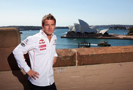 SYDNEY, AUSTRALIA - AUGUST 31:  Sebastien Loeb of France and the Citroen Total World Rally team poses in front of the Sydney Opera House during a Rally Australia press conference at The Rocks on August 31, 2009 in Sydney, Australia.  <br /><br /><span class="help">(Photo by Matt King/Getty Images)</span>