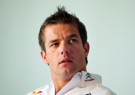 SYDNEY, AUSTRALIA - AUGUST 31:  Sebastien Loeb of France and the Citroen Total World Rally Team speaks to the media during a Rally Australia press conference at The Rocks on August 31, 2009 in Sydney, Australia.  <br /><br /><span class="help">(Photo by Matt King/Getty Images)</span>