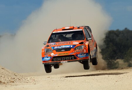 KINGSCLIFF, AUSTRALIA - SEPTEMBER 03:  Henning Solberg of Norway and Cato Menkerud of Norway compete in their VK Stobart Ford Focus  during the Repco Rally of Australia Shakedown  on September 3, 2009 in Kingscliff, Australia  <br /><br /><span class="help">(Photo by Massimo Bettiol/Getty Images)</span>