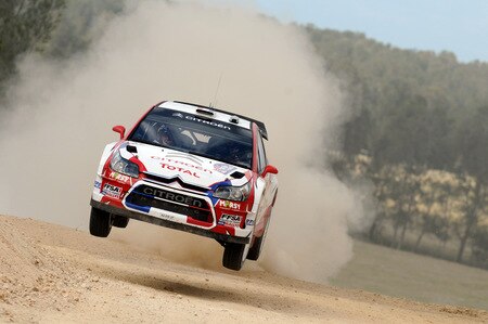 KINGSCLIFF, AUSTRALIA - SEPTEMBER 03:  Sebastien Ogier of France and Julien Ingrassia of France compete in their Junior Team Citroen C4  during the Repco Rally of Australia Shakedown at on September 3, 2009 in Kingscliff, Australia  <br /><br /><span class="help">(Photo by Massimo Bettiol/Getty Images)</span>