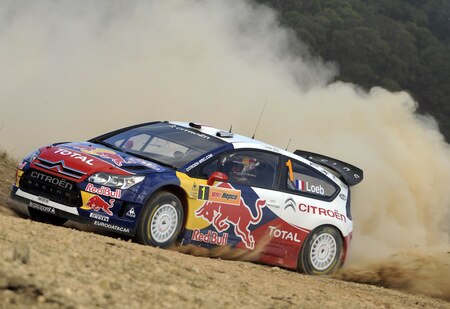 KINGSCLIFF, AUSTRALIA - SEPTEMBER 03:  Sebastien Loeb of France and Daniel Elena of Monaco compete in their Citroen C4 Total during the Repco Rally of Australia Shakedown  on September 3, 2009 in Kingscliff, Australia  <br /><br /><span class="help">(Photo by Massimo Bettiol/Getty Images)</span>