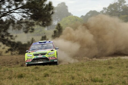 KINGSCLIFF, AUSTRALIA - SEPTEMBER 03:  Jari Matti Latvala of Finland and Mikka Anttila of Finland compete in their BP Abu Dhabi Ford Focus during the Repco Rally of Australia Shakedown on September 3, 2009 in Kingscliff, Australia  <br /><br /><span class="help">(Photo by Massimo Bettiol/Getty Images)</span>