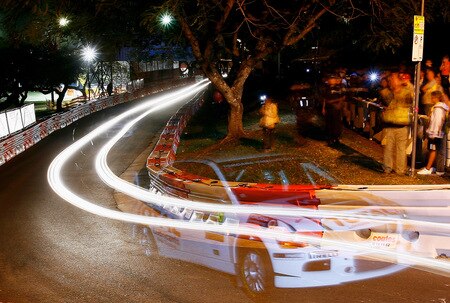 MURWILLUMBAH, AUSTRALIA - SEPTEMBER 03:  Stewart Taylor of New Zealand and Warwick Searle of New Zealand compete in their Mitsubishi Lancer during the Repco Rally of Australia Special Stage 1 on September 3, 2009 in Murwillumbah, Australia.  <br /><br /><span class="help">(Photo by Quinn Rooney/Getty Images)</span>