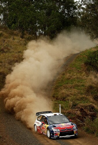 KINGSCLIFF, AUSTRALIA - SEPTEMBER 04:  Dani Sordo of Spain and Marc Marti of Spain compete in their Citroen C4 Total during the Repco Rally of Australia Special Stage Four on September 4, 2009 in Kingscliff, Australia.  <br /><br /><span class="help">(Photo by Quinn Rooney/Getty Images)</span>