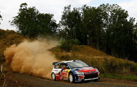 KINGSCLIFF, AUSTRALIA - SEPTEMBER 04: Sebastien Loeb of France and Daniel Elena of Monaco compete in their Citroen C4 Total during the Repco Rally of Australia Special Stage Four on September 4, 2009 in Kingscliff, Australia.  <br /><br /><span class="help">(Photo by Quinn Rooney/Getty Images)</span>