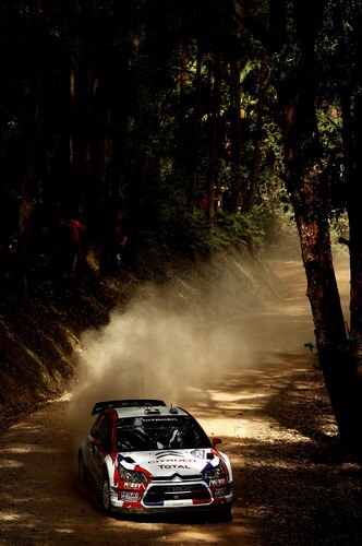 KINGSCLIFF, AUSTRALIA - SEPTEMBER 04:  Sebastien Ogier of France and Julien  Ingrassia of France compete in their Citroen C4 Total during the Repco Rally of Australia Special Stage Nine on September 4, 2009 in Kingscliff, Australia.  <br /><br /><span class="help">(Photo by Quinn Rooney/Getty Images)</span>