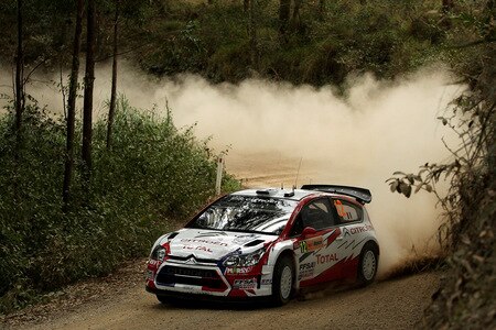 KINGSCLIFF, AUSTRALIA - SEPTEMBER 04:  Sebastien Ogier of France and Julien  Ingrassia of France compete in their Citroen C4 Total during the Repco Rally of Australia Special Stage Ten on September 4, 2009 in Kingscliff, Australia.  <br /><br /><span class="help">(Photo by Quinn Rooney/Getty Images)</span>