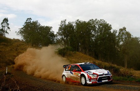 KINGSCLIFF, AUSTRALIA - SEPTEMBER 04:  Sebastien Ogier of France and Julien  Ingrassia of France compete in their Citroen C4 Total during the Repco Rally of Australia Special Stage Four on September 4, 2009 in Kingscliff, Australia.  <br /><br /><span class="help">(Photo by Quinn Rooney/Getty Images)</span>