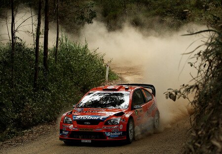 KINGSCLIFF, AUSTRALIA - SEPTEMBER 04:  Henning Solberg of Norway and Cato Menkerud of Norway compete in their Ford Focus RS WRC 08 during the Repco Rally of Australia Special Stage Ten on September 4, 2009 in Kingscliff, Australia.  <br /><br /><span class="help">(Photo by Quinn Rooney/Getty Images)</span>