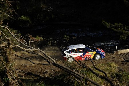 KINGSCLIFF, AUSTRALIA - SEPTEMBER 05:  Sebastien Loeb of France and Daniel Elena of Monaco compete in their Citroen C 4 Total  during day two of the WRC  Repco Rally of Australia on September 5  in Kingscliff, Australia  <br /><br /><span class="help">(Photo by Massimo Bettiol/Getty Images)</span>