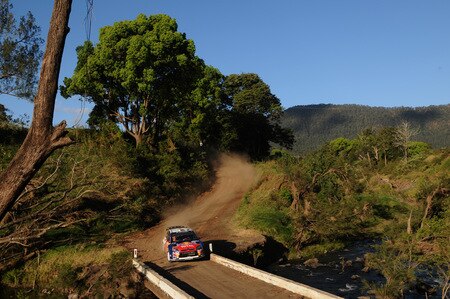 KINGSCLIFF, AUSTRALIA - SEPTEMBER 05:  Daniel Sordo of Spain and Marc Marti of Spain compete in their Citroen C 4 Total  during day two of the WRC Repco Rally of Australia on September 5  in Kingscliff, Australia  <br /><br /><span class="help">(Photo by Massimo Bettiol/Getty Images)</span>