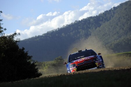 KINGSCLIFF, AUSTRALIA - SEPTEMBER 05:  Sebastien Loeb of France and Daniel Elena of Monaco compete in their Citroen C 4 Total  during day two of the WRC  Repco Rally of Australia on September 5  in Kingscliff, Australia  <br /><br /><span class="help">(Photo by Massimo Bettiol/Getty Images)</span>