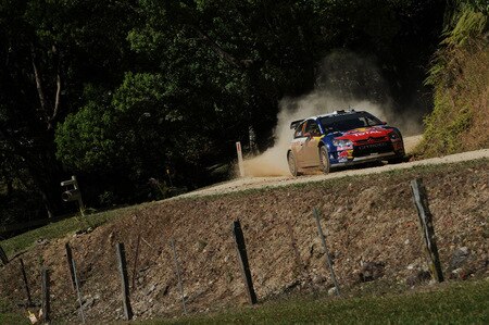 KINGSCLIFF, AUSTRALIA - SEPTEMBER 05:  Sebastien Loeb of France and Daniel Elena of Monaco compete in their Citroen C 4 Total  during day two of the WRC  Repco Rally of Australia on September 5  in Kingscliff, Australia  <br /><br /><span class="help">(Photo by Massimo Bettiol/Getty Images)</span>