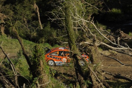 KINGSCLIFF, AUSTRALIA - SEPTEMBER 05:  Henning Solberg of Norway and Cato Menkerud of Norway  compete in their VK Stobart Ford Focus  during day two of the WRC Repco Rally of Australia on September 5  in Kingscliff, Australia  <br /><br /><span class="help">(Photo by Massimo Bettiol/Getty Images)</span>