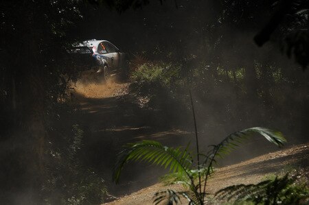 KINGSCLIFF, AUSTRALIA - SEPTEMBER 05:  Matthew Wilson of Great Britain and Scott Martin of Great Britain compete in their VK Stobart Ford Focus  during day two of the WRC Repco Rally of Australia on September 5  in Kingscliff, Australia  <br /><br /><span class="help">(Photo by Massimo Bettiol/Getty Images)</span>