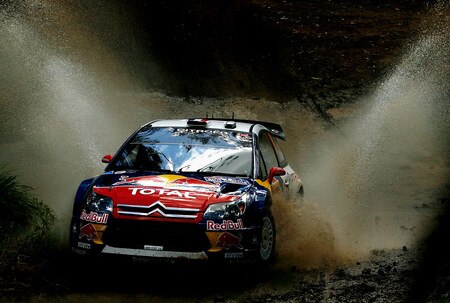 KINGSCLIFF, AUSTRALIA - SEPTEMBER 06:  Sebastien Loeb of France and Daniel Elena of Monaco compete in their Citroen C4 Total during the Repco Rally of Australia Special Stage 32 on September 6, 2009 in Kingscliff, Australia.  <br /><br /><span class="help">(Photo by Quinn Rooney/Getty Images)</span>