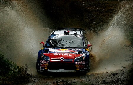 KINGSCLIFF, AUSTRALIA - SEPTEMBER 06:  Sebastien Loeb of France and Daniel Elena of Monaco compete in their Citroen C4 Total during the Repco Rally of Australia Special Stage 32 on September 6, 2009 in Kingscliff, Australia.  <br /><br /><span class="help">(Photo by Quinn Rooney/Getty Images)</span>