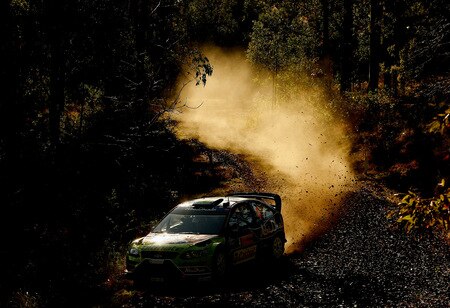 KINGSCLIFF, AUSTRALIA - SEPTEMBER 06:  Jari Matti Latvala of Finland and Mikka Anttila of Finland compete in their BP Abu Dhabi Ford Focus during the Repco Rally of Australia Special Stage 27 on September 6, 2009 in Kingscliff, Australia.  <br /><br /><span class="help">(Photo by Quinn Rooney/Getty Images)</span>
