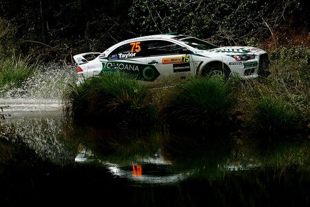 KINGSCLIFF, AUSTRALIA - SEPTEMBER 06:  Trevor Taylor of New Zealand and Jason Timmins of New Zealand compete in their Mitsubishi Lancer EVO X during the Repco Rally of Australia Special Stage 32 on September 6, 2009 in Kingscliff, Australia.  <br /><br /><span class="help">(Photo by Quinn Rooney/Getty Images)</span>