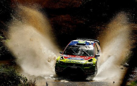 KINGSCLIFF, AUSTRALIA - SEPTEMBER 06:  Jari Matti Latvala of Finland and Mikka Anttila of Finland compete in their BP Abu Dhabi Ford Focus during the Repco Rally of Australia Special Stage 32 on September 6, 2009 in Kingscliff, Australia.  <br /><br /><span class="help">(Photo by Quinn Rooney/Getty Images)</span>