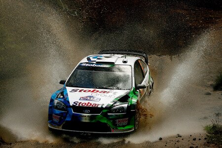 KINGSCLIFF, AUSTRALIA - SEPTEMBER 06:  Matthew Wilson of Great Britain and Scott Martin of Great Britian compete in their Ford Focus RS WRC 08 during the Repco Rally of Australia Special Stage 32 on September 6, 2009 in Kingscliff, Australia.  <br /><br /><span class="help">(Photo by Quinn Rooney/Getty Images)</span>
