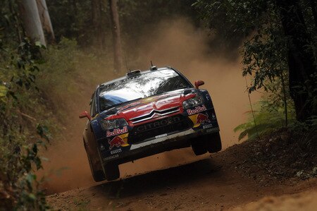 KINGSCLIFF, AUSTRALIA - SEPTEMBER 06:  Sebastien Loeb of France and Daniel Elena of Monaco compete in their Citroen C 4 Total  during day three of theWRC  Repco Rally of Australia on September 6, 2009 in Kingscliff, Australia  <br /><br /><span class="help">(Photo by Massimo Bettiol/Getty Images)</span>