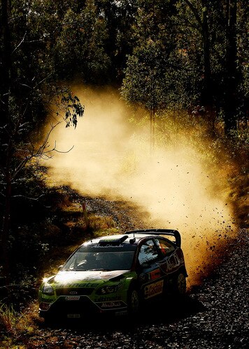 KINGSCLIFF, AUSTRALIA - SEPTEMBER 06:  Jari Matti Latvala of Finland and Mikka Anttila of Finland compete in their BP Abu Dhabi Ford Focus during the Repco Rally of Australia Special Stage 27 on September 6, 2009 in Kingscliff, Australia.  <br /><br /><span class="help">(Photo by Quinn Rooney/Getty Images)</span>