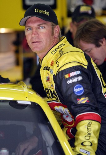 LOUDON, NH - SEPTEMBER 19:  Clint Bowyer, driver of the #33 Cheerios/Hamburger Helper Chevrolet, gets into his car during practice for the NASCAR Sprint Cup Series Sylvania 300 at the New Hampshire Motor Speedway on September 19, 2009 in Loudon, New Hampshire  <br /><br /><span class="help">(Photo by Elsa/Getty Images for NASCAR)</span>