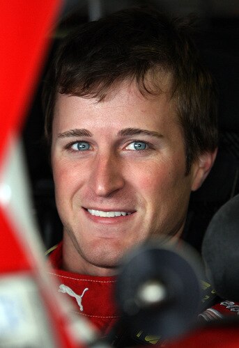 LOUDON, NH - SEPTEMBER 19:  Kasey Kahne, driver of the #9 Budweiser Dodge, sits in his car during practice for the NASCAR Sprint Cup Series Sylvania 300 at the New Hampshire Motor Speedway on September 19, 2009 in Loudon, New Hampshire  <br /><br /><span class="help">(Photo by Jim McIsaac/Getty Images for NASCAR)</span>