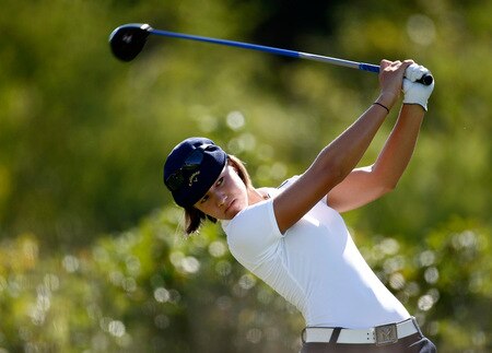 DANVILLE, CA - SEPTEMBER 26:  Vicky Hurst tees off on the 3rd hole during the third round of the CVS/pharmacy LPGA Challenge at Blackhawk Country Club on September 26, 2009 in Danville, California.  <br /><br /><span class="help">(Photo by Jonathan Ferrey/Getty Images)</span>