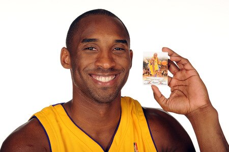 EL SEGUNDO, CA - SEPTEMBER 29:  Kobe Bryant #24 of the Los Angeles Lakers poses for a portrait as a spokesperson for Panini trading cards during 2009 NBA Media Day on September 29, 2009 at Toyota Sports Center in El Segundo, California. <br /><br /><span class="help">(Photo by Andrew D. Bernstein/NBAE via Getty Images)</span>
