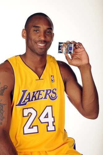 EL SEGUNDO, CA - SEPTEMBER 29:  Kobe Bryant #24 of the Los Angeles Lakers poses for a portrait as a spokesperson for Panini trading cards during 2009 NBA Media Day on September 29, 2009 at Toyota Sports Center in El Segundo, California. <br /><br /><span class="help">(Photo by Andrew D. Bernstein/NBAE via Getty Images)</span>