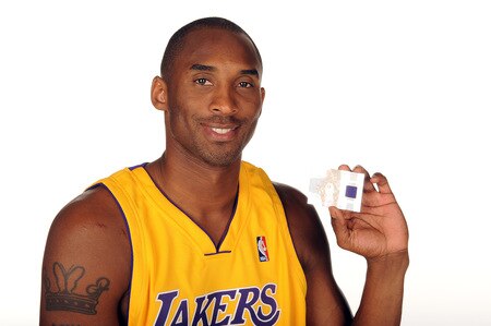EL SEGUNDO, CA - SEPTEMBER 29:  Kobe Bryant #24 of the Los Angeles Lakers poses for a portrait as a spokesperson for Panini trading cards during 2009 NBA Media Day on September 29, 2009 at Toyota Sports Center in El Segundo, California. <br /><br /><span class="help">(Photo by Andrew D. Bernstein/NBAE via Getty Images)</span>