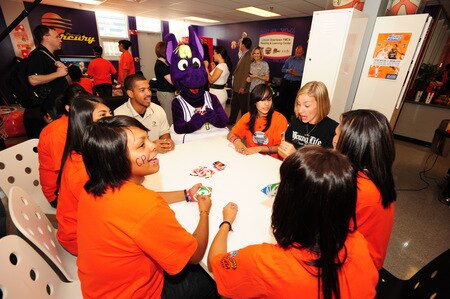 PHOENIX - SEPTEMBER 30: WNBA, Toyota and the Phoenix Mercury unveil reading and learning center on September 30, 2009 at the Lincoln Downtown YMCA in Phoenix, Arizona. <br /><br /><span class="help">(Photo by Barry Gossage/NBAE via Getty Images)</span>