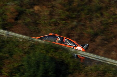 SALOU, SPAIN - OCTOBER 01:  Henning Solberg of Norway and Cato Menkerud of Norway compete in their Stobart VK Ford Focus during the Shakedown of the WRC Rally de Espana on October 1, 2009 in Salou, Spain. <br /><br /><span class="help">(Photo by Massimo Bettiol/Getty Images)</span>