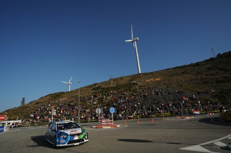 SALOU, SPAIN - OCTOBER 01:  Matthew Wilson of Great Britain and Scott Martin of Great Britain compete in their VK Stobart Ford Focus during the Shakedown of the WRC Rally de Espana on October 1, 2009 in Salou, Spain. <br /><br /><span class="help">(Photo by Massimo Bettiol/Getty Images)</span>