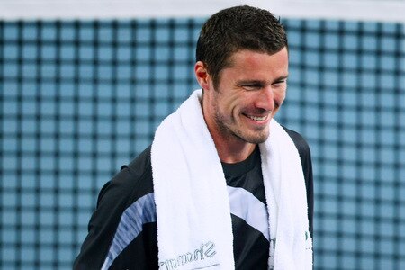 BEIJING - OCTOBER 09:  Marat Safin of Russia smiles as he acknowledges the crowd after losing his quarter-final match against Rafael Nadal of Spain during day eight of the 2009 China Open at the National Tennis Centre on October 9, 2009 in Beijing, China.  <br /><br /><span class="help">(Photo by Feng Li/Getty Images)</span>