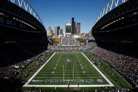 SEATTLE, WA - OCTOBER 11:  A general view of Qwest Field during the Seattle Seahawks v Jacksonville Jaguars game at Qwest Field on October 11, 2009 in Seattle, Washington.  <br /><br /><span class="help">(Photo by Jonathan Ferrey/Getty Images)</span>