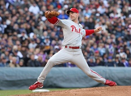 DENVER - OCTOBER 12:  of the Philadelphia Phillies of the Colorado Rockies in Game Four of the NLDS during the 2009 MLB Playoffs at Coors Field on October 12, 2009 in Denver, Colorado. <br /><br /><span class="help">(Photo by Jed Jacobsohn/Getty Images)</span>