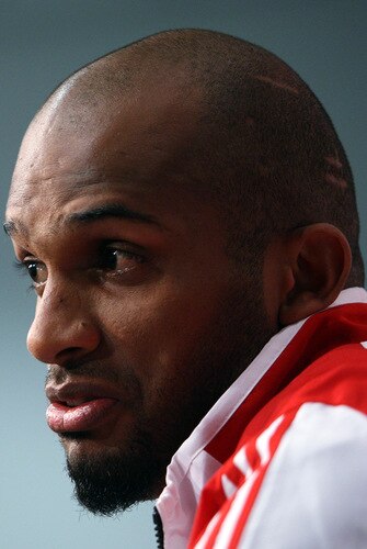 MELBOURNE, AUSTRALIA - OCTOBER 13:  Ali al-Habsi of Oman talks to the media during an Oman press conference at Etihad Stadium on October 13, 2009 in Melbourne, Australia.  <br /><br /><span class="help">(Photo by Lucas Dawson/Getty Images)</span>