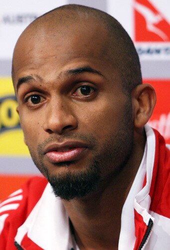 MELBOURNE, AUSTRALIA - OCTOBER 13:  Ali al-Habsi of Oman talks to the media during an Oman press conference at Etihad Stadium on October 13, 2009 in Melbourne, Australia.  <br /><br /><span class="help">(Photo by Lucas Dawson/Getty Images)</span>