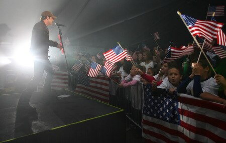 DAVIDSON, NC - OCTOBER 14:  Country Music Artist Rodney Atkins performs a concert after the NASCAR Second Annual Jail & Bail held at Brickhouse Tavern  October 14, 2009 in Davidson, North Carolina.  Funds raised during the event will go to The NASCAR Foundation and Brienne Davis Scholarship Fund.  <br /><br /><span class="help">(Photo by Jason Smith/Getty Images)</span>