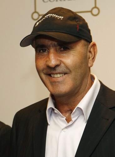 MADRID, SPAIN - OCTOBER 14: Seve Ballesteros of Spain smiles during the press conference of the Volvo World Match Play Championship 2009 presentation at Intercontinental Hotel on October 14, 2009 in Madrid, Spain. Ballesteros, who is recovering from cancer which has left him partially blind in his left eye, is hopeful that he'll be able to take part in the upcoming Volvo World Match Play. <br /><br /><span class="help">(Photo by Angel Martinez/Getty Images)</span>