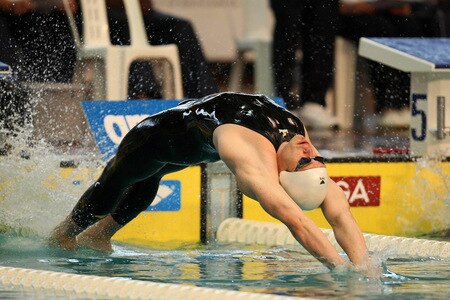 DURBAN, SOUTH AFRICA - OCTOBER 16:  Peter Marshall of the USA  in action during the heats session on Day 1 of the FINA / Arena Swimming World Cup from the Kings Park Aquatic Center on October 16, 2009 in Durban, South Africa. <br /><br /><span class="help">(Photo by Anesh Debiky/Swim SA /Gallo Images/Getty Images)</span>