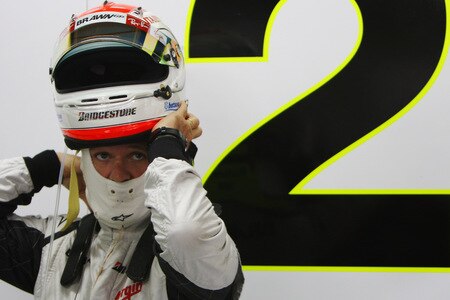 SAO PAULO, BRAZIL - OCTOBER 16:  Rubens Barrichello of Brazil and Brawn GP prepares to drive during practice for the Brazilian Formula One Grand Prix at the Interlagos Circuit on October 16, 2009 in Sao Paulo, Brazil.  <br /><br /><span class="help">(Photo by Mark Thompson/Getty Images)</span>