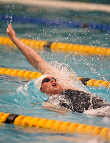 DURBAN, SOUTH AFRICA - OCTOBER 16:  Peter Marshall of the USA  in action during the heats session on Day 1 of the FINA / Arena Swimming World Cup from the Kings Park Aquatic Center on October 16, 2009 in Durban, South Africa. <br /><br /><span class="help">(Photo by Anesh Debiky/Swim SA /Gallo Images/Getty Images)</span>