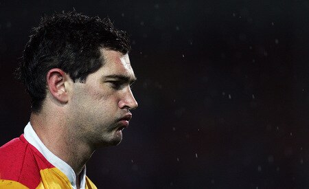 HAMILTON, NEW ZEALAND - OCTOBER 17:  Stephen Donald of Waikato prepares to kick a penalty during the Air New Zealand Cup match between Waikato and Northland at Waikato Stadium on October 17, 2009 in Hamilton, New Zealand.  <br /><br /><span class="help">(Photo by Hannah Johnston/Getty Images)</span>