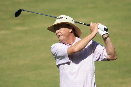 MARBELLA, SPAIN - OCTOBER 17:  Carl Mason of England in action during the second round of the Benahavis Senior Masters at La Quinta Golf & Country Club on October 17, 2009 in Marbella, Spain.  <br /><br /><span class="help">(Photo by Phil Inglis/Getty Images)</span>
